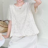 透かし編みメッシュニット ノースリーブトップス サマーニット | shoppinggo | 詳細画像9 