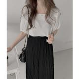 夏新作 パフスリーブ ブラウス | shoppinggo | 詳細画像15 