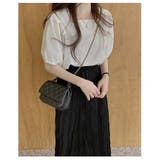 夏新作 パフスリーブ ブラウス | shoppinggo | 詳細画像16 