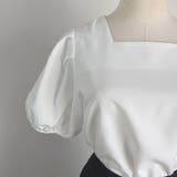 夏新作 パフスリーブ ブラウス | shoppinggo | 詳細画像31 