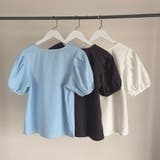 夏新作 パフスリーブ ブラウス | shoppinggo | 詳細画像46 