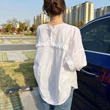 ブラウス バックリボン シャツトップス半袖 | shoppinggo | 詳細画像3 
