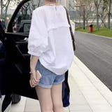 ブラウス バックリボン シャツトップス半袖 | shoppinggo | 詳細画像4 