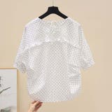 ブラウス バックリボン シャツトップス半袖 | shoppinggo | 詳細画像7 