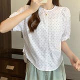 ブラウス バックリボン シャツトップス半袖 | shoppinggo | 詳細画像8 