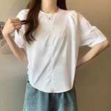 ブラウス バックリボン シャツトップス半袖 | shoppinggo | 詳細画像14 