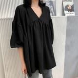シャツ 秋服ブラウス Vネック | shoppinggo | 詳細画像14 