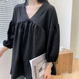 シャツ 秋服ブラウス Vネック | shoppinggo | 詳細画像15 