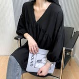 シャツ 秋服ブラウス Vネック | shoppinggo | 詳細画像17 