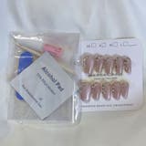 ピンク | ネイルチップ ショート シンプル | shoppinggo