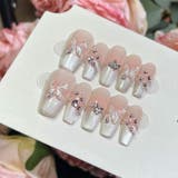 ピンク | ネイルチップ 蝶々 ハート | shoppinggo