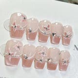 ピンク | ネイルチップ ショート ブライダル | shoppinggo