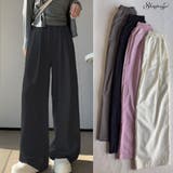 夏服 ワイドパンツ サマーパンツ | shoppinggo | 詳細画像1 