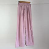 ピンク | 夏服 ワイドパンツ サマーパンツ | shoppinggo