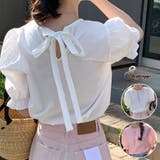 ブラウス バックリボン シャツ | shoppinggo | 詳細画像1 