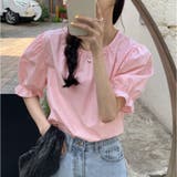 ピンク | ブラウス バックリボン シャツ | shoppinggo