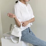 バックプリーツシャツ タック ブラウス | shoppinggo | 詳細画像10 