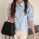 バックプリーツシャツ タック ブラウス | shoppinggo | 詳細画像15 