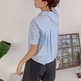 バックプリーツシャツ タック ブラウス | shoppinggo | 詳細画像22 