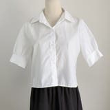 バックプリーツシャツ タック ブラウス | shoppinggo | 詳細画像28 