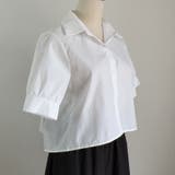 バックプリーツシャツ タック ブラウス | shoppinggo | 詳細画像29 