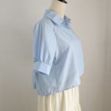 バックプリーツシャツ タック ブラウス | shoppinggo | 詳細画像34 