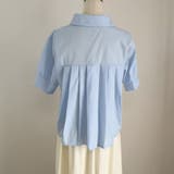 バックプリーツシャツ タック ブラウス | shoppinggo | 詳細画像35 