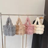 ファーバッグ ふわふわ ミニトートバッグ | shoppinggo | 詳細画像23 