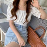 新作ブラウス風 バックリボン スクエアネック | shoppinggo | 詳細画像10 