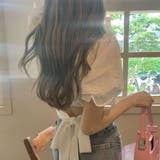 新作ブラウス風 バックリボン スクエアネック | shoppinggo | 詳細画像17 