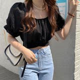 新作ブラウス風 バックリボン スクエアネック | shoppinggo | 詳細画像19 