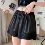 ペチパンツ シフォンレース切り替え透け防止 インナーパンツ | shoppinggo | 詳細画像8