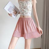 ペチパンツ シフォンレース切り替え透け防止 インナーパンツ | shoppinggo | 詳細画像15