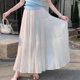 ホワイト | フレアスカート チュールスカート プリーツスカート黒 | shoppinggo