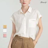 ブラウスシャツ レディース 半袖 | shoppinggo | 詳細画像1 