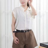 ブラウスシャツ レディース 半袖 | shoppinggo | 詳細画像6 