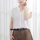 ブラウスシャツ レディース 半袖 | shoppinggo | 詳細画像7 