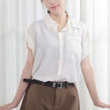 ブラウスシャツ レディース 半袖 | shoppinggo | 詳細画像9 