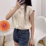 ブラウスシャツ レディース 半袖 | shoppinggo | 詳細画像3 
