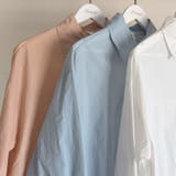 シャツカーディガン フロントリボン刺しゅう 透け感 | shoppinggo | 詳細画像3 