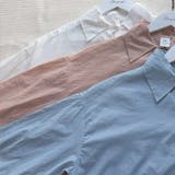シャツカーディガン フロントリボン刺しゅう 透け感 | shoppinggo | 詳細画像12 