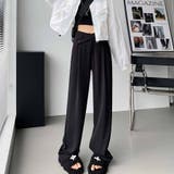 テーパードパンツ細型 リラックスパンツ カジュアルパンツ | shoppinggo | 詳細画像4