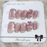 222PK | ネイルチップ ブライダル ハート | shoppinggo