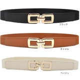 ゴムベルト バックル付レディース 幅広 | shoppinggo | 詳細画像2 