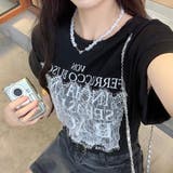 ロゴTシャツ 半袖 ゆったり | shoppinggo | 詳細画像3 