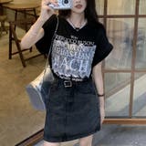 ロゴTシャツ 半袖 ゆったり | shoppinggo | 詳細画像4 