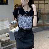 ロゴTシャツ 半袖 ゆったり | shoppinggo | 詳細画像5 