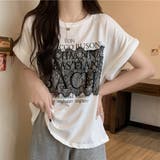 ロゴTシャツ 半袖 ゆったり | shoppinggo | 詳細画像11 