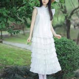刺繍襟付きブラウス ノースリーブ シャツ | shoppinggo | 詳細画像15