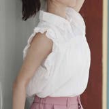 刺繍襟付きブラウス ノースリーブ シャツ | shoppinggo | 詳細画像19